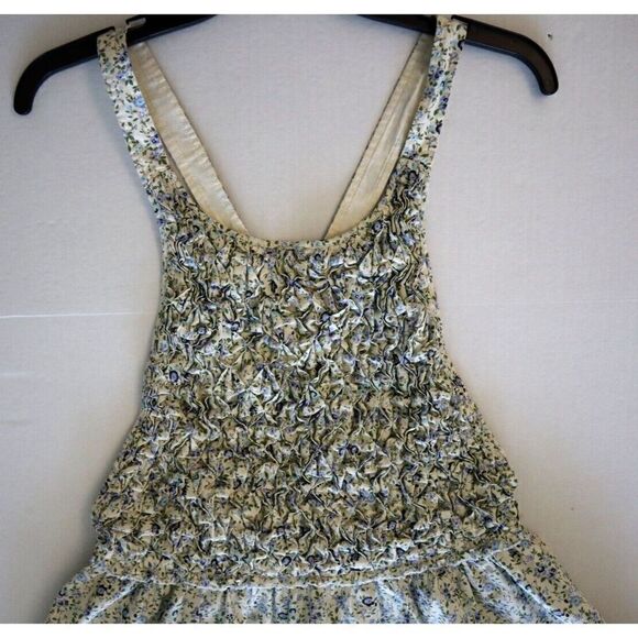 Free People OB1264092 Women's Sz Small White Tea Combo Petunia Mini Dress - Picture 6 of 12